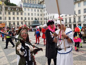 carnevale lisbona maschere