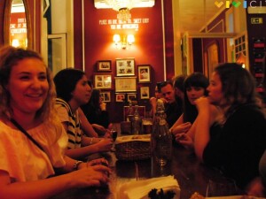 Cena all Home Hostel di Lisbona