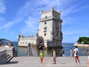 torre di belem in famiglia