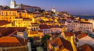Alfama di sera foto di ilirjan rrumbullaku