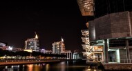 Parco delle Nazioni di notte