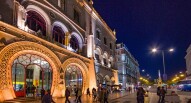 Stazione Rossio di sera foto di Gilbert Sopakuwa