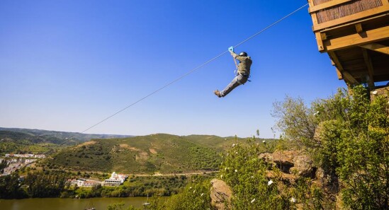 Zip-line Limitezero: dalla Spagna al Portogallo, volando appesi a un filo!