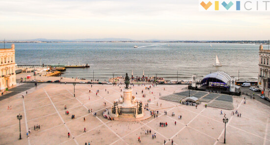 Praça do Comércio e il suo Arco Trionfale